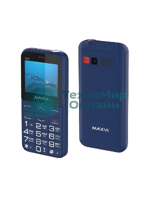 Мобильный телефон Maxvi B231 синий