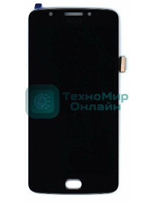 Дисплей для Motorola E4, черный