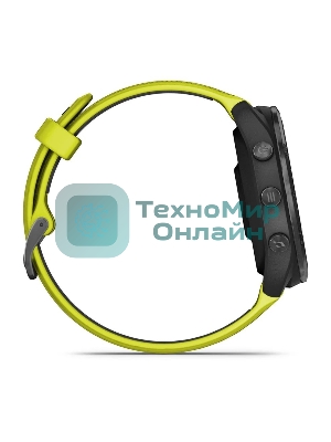 Смарт-часы Garmin Forerunner 965 черный, желто-черный ремешок 47мм