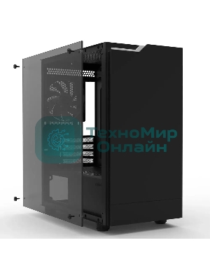 Компьютерный корпус Zalman ZM-T4 plus черный без БП mATX 1x80мм 3x120мм 1xUSB 2.0 1xUSB 3.0 audio bott PSU