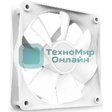 Вентилятор для корпуса Case Cooler NZXT F140 RGb Core Twin Pack (140x140x25мм, 4-pin PWM, RGb, 89.48CFM, 32.5dBA, 1800RPM, белый, 2pcs)