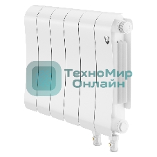 Радиатор биметаллический Royal Thermo Infinity 300 Bianco Traffico VR80 - 6 секц.