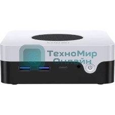 Мини ПК Chuwi LarkBox X Nettop серый/белый i3-1220P(1.5Ghz)/8Gb/256Gb SSD/W11Home/bracket