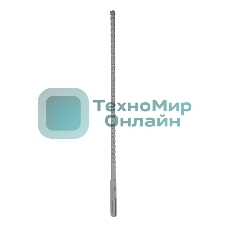 Бур по бетону Denzel цельная крестовая пластина, 8x315 мм, SDS PLUS