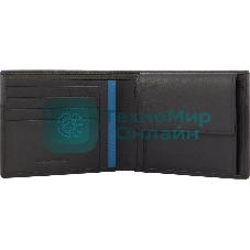 Кошелек мужской Piquadro Urban PU257UB00R/NGR черный/серый натур.кожа