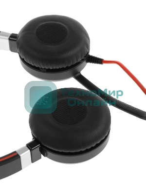 Гарнитура Jabra Evolve 40 MS чёрный, проводная