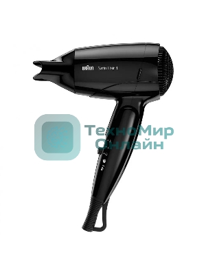 Фен Braun BRHD130E 1200Вт черный