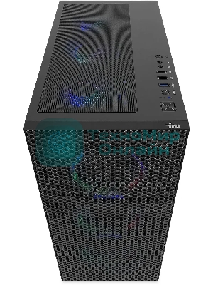 Компьютер IRU Tactio 510B7GP TWR i7 14700F (2.1) 64Gb SSD1Tb RTX5070 12Gb FreeDOS GbitEth 750W черный (RUS) (2146245)