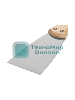 Шпательная лопатка Matrix из нержавеющей стали, 60 мм, буковая рукоятка, EFP