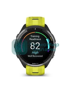 Смарт-часы Garmin Forerunner 965 черный, желто-черный ремешок 47мм
