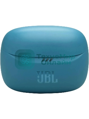 Наушники TWS JBL Tune Beam бирюзовый, внутриканальные, Bluetooth, активное шумоподавление, быстрая зарядка, до 12 ч