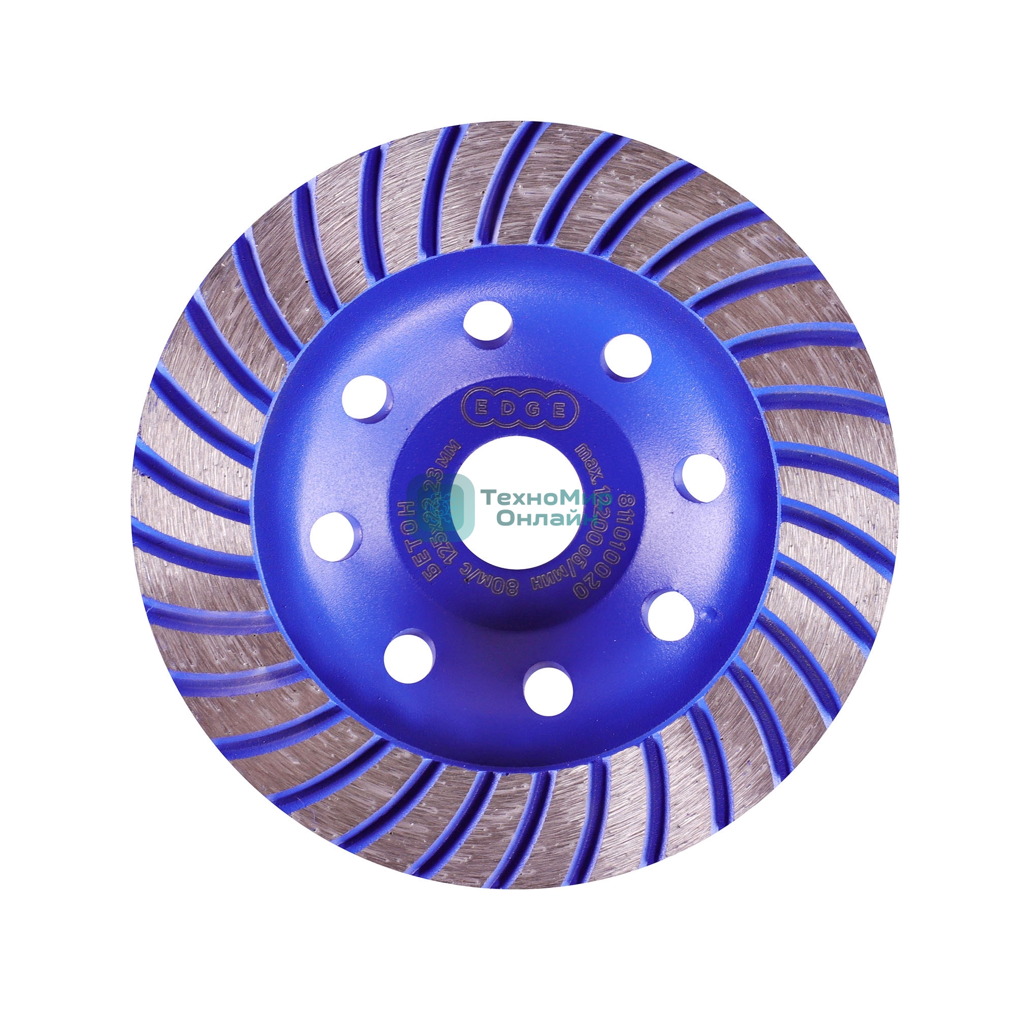 Чашка EDGE by PATRIOT алмазная 125х22,2 ТУРБО