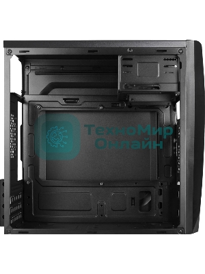 Компьютерный корпус Aerocool/Formula Cs-102 (mATX, без БП, 1x USB3.0, 1x USB2.0) черный