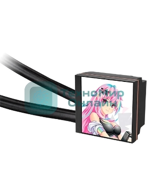 Система жидкостного охлаждения Thermaltake MAGFloe 360 Ultra ARGB Soc-AM5/AM4/1200/1700/1851 черный 4-pin 30.6dB Al+Cu LCD Ret (CL-W432-PL12SW-A)