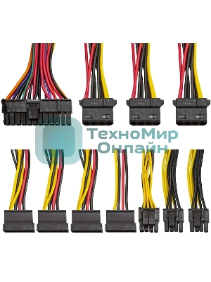 Блок питания ExeGate 400PPX (EX292174RUS), 400Вт, 140мм, черный