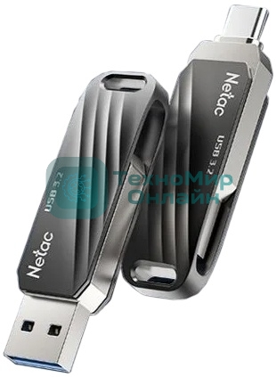 Флешка USB Netac US11 32Gb USB 3.0+TypeC Dual Flash