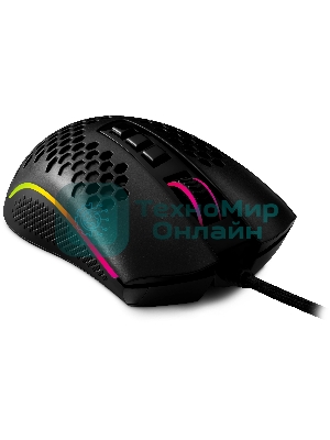 Мышь проводная Redragon Storm Elite черный, 16000 dpi, USB, кнопки - 7