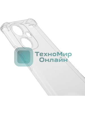 Чехол (клип-кейс) BoraSCO для Xiaomi Redmi Note 13 Pro + прозрачный