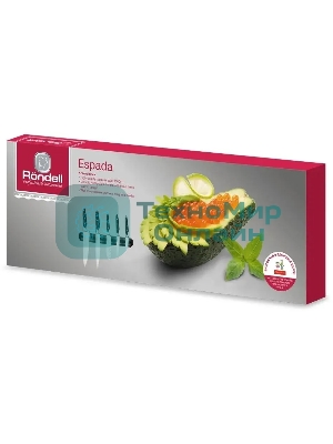 Набор ножей кухонных Espada 6 предм., высококач.нерж.сталь, RD-324