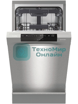 Посудомоечная машина Gorenje GS541D10X, нержавеющая сталь, 44.8 см, 11 компл., 45 дБ, класс A+++
