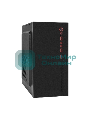 Компьютерный корпус Minitower ExeGate BAA-403U2-UNS450 (mATX, БП UNS450 с вент. 12см, 1*USB/2*USB 3.0, HD Audio, черный)