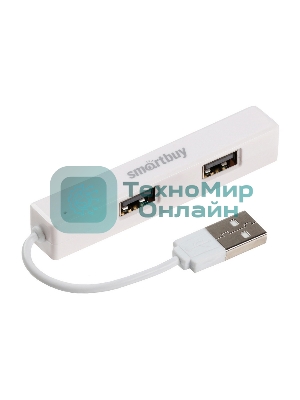 USB-концентратор Smartbuy (SBHA-408-W) 4 порта белый