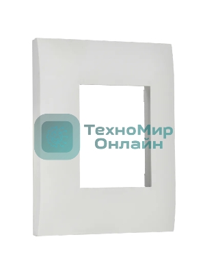 Рамка 1-ая SK-F01W IEK SKANDY Арктический белый
