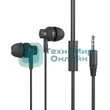 Проводные наушники More Choice G38 серый, внутриканальные, Jack 3.5 мм