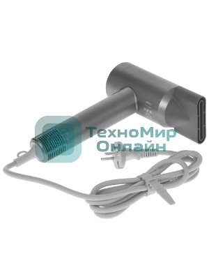 Фен БЕРДСК Trims BD 1101 серебристый, 1800 Вт, ионизация