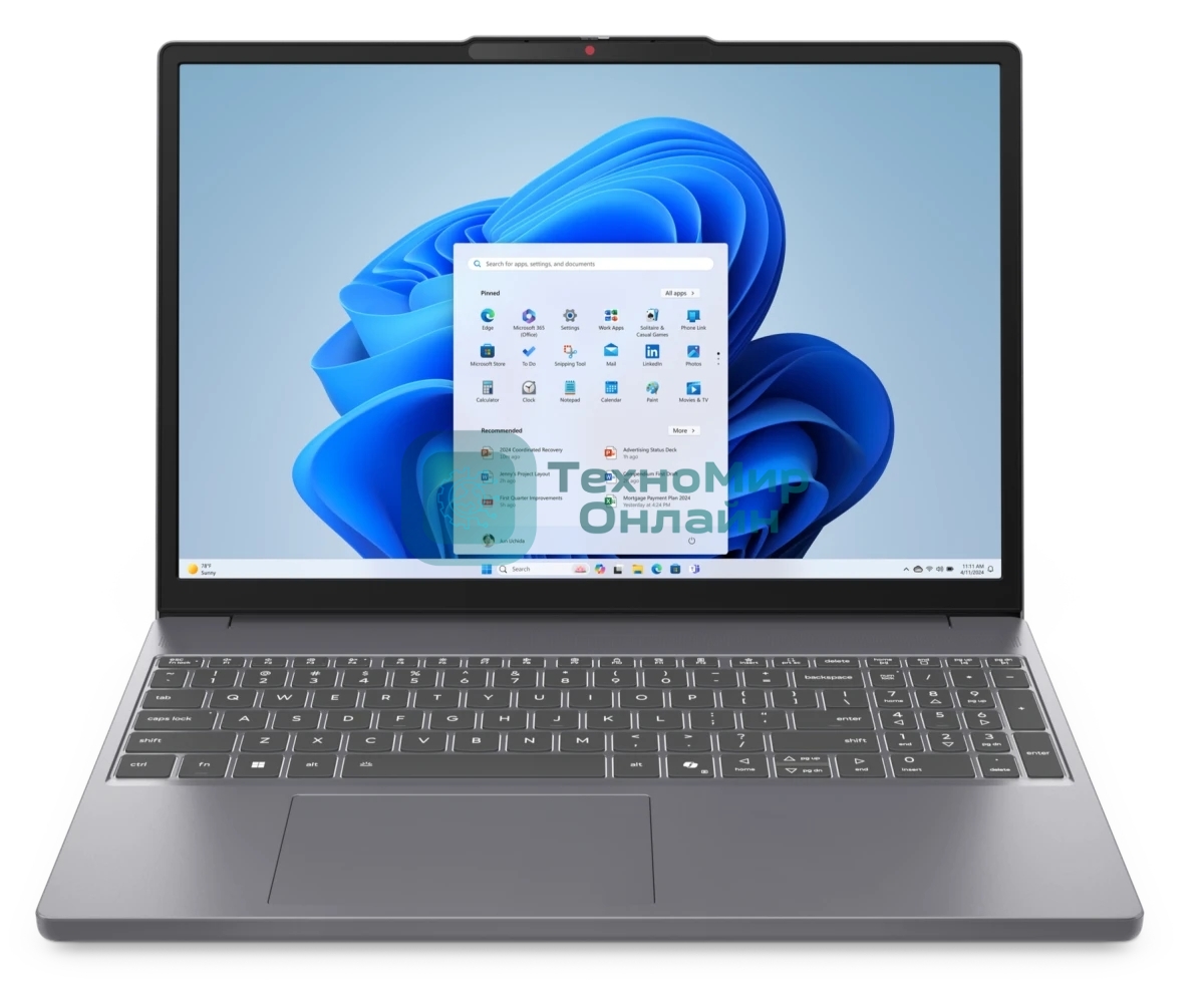 Ноутбук LENOVO IdeaPad Slim 3 15AHP10/15.3
