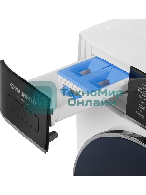 Стирально-сушильная машина Maunfeld MFWD14106WH03 белый, фронтальная загрузка 10, 1400 об/мин, класс В