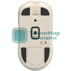 Мышь беспроводная/проводная A4Tech Bloody R72 Ultra Duo Proxy Boom бежевый, 20000 dpi, USB Type-A/Type-C, радиоканал, кнопки-7