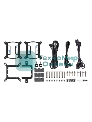 Система жидкостного охлаждения Thermaltake TH360 V2 Ultra ARGb Soc-AM5/AM4/1200/1700/1851 черный 4-pin 25.8dB Al+Cu LCD Ret (CL-W384-PL12SW-A)