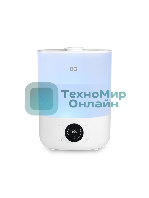 Увлажнитель воздуха BQ HDR1009 белый, ультразвуковой, 25 Вт, 4 л