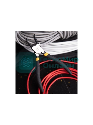 Изогнутый съемник внутренних стопорных колец Deli DL0343 7