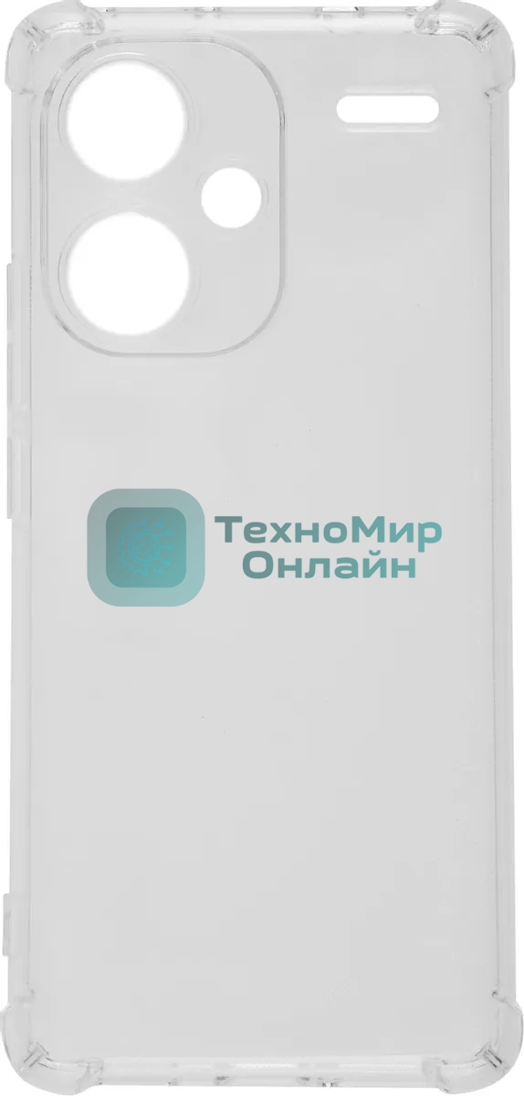 Чехол (клип-кейс) BoraSCO для Xiaomi Redmi Note 13 Pro + прозрачный