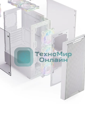 Компьютерный корпус ABR GQ-8 (8025) (USB 3.0X1 + USB 2.0 X2+audio)