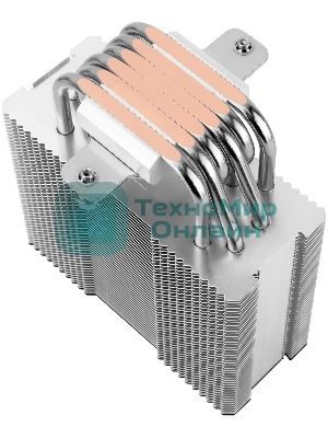 Кулер для процессора Thermalright Burst Assassin 120 SE черный/серебристый (4-pin PWM, 148мм, Al/Cu, 6x6мм, 1x120мм, 66.17CFM, 25.6dBA, 1550RPM, S: 1851/1700/1200/115X, AM5/AM4)