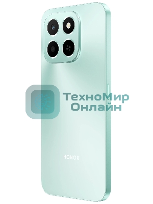 Смартфон HONOR X6c 6/128Gb, CYAN (зеленый, цвета морской волны, океанический голубой)
