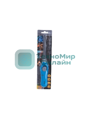 Зажигалка газовая ECOS GL-001B, синяя (157799)