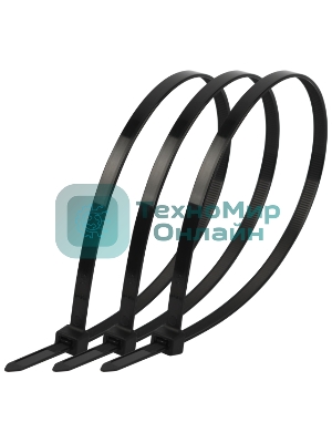 Хомут кабельный ЭРА Simple 3.6х300 NO-224-201 черный (уп. 100 шт)