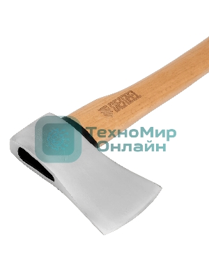 Топор кованый Denzel 1360 г, американский тип, буковая рукоятка, 700 мм, EFP