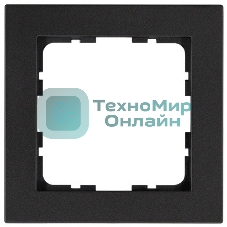 Рамка Jasmart 1-м G-Classic антрацит