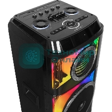 Колонка портативная Ural 203 черный 2000W 1.1 BT/3.5Jack/USB-C 15м 9000mAh