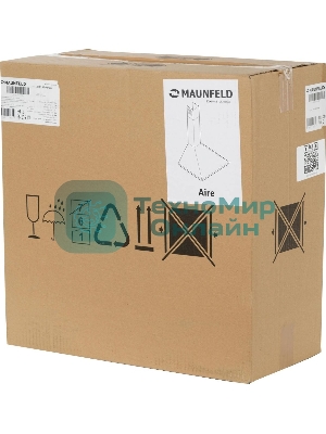 Вытяжка каминная Maunfeld Aire 50 белая, 50 см, 500 куб. м/ч, 48 дБ