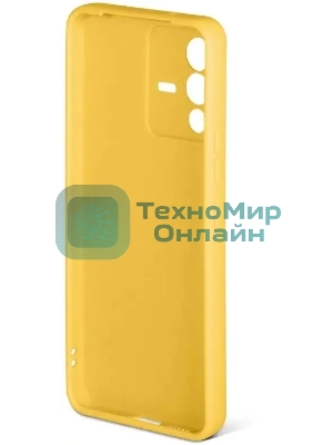 Чехол (клип-кейс) DF vCase-07 для Vivo V23 желтый