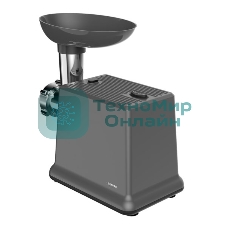 Мясорубка электрическая Centek CT-1624 черный, 2000 Вт, 2.0 кг/мин, реверс, защита от перегрузки, насадки - 4