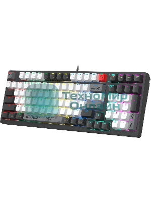 Клавиатура беспроводная механическая A4Tech Bloody WS98 USB черный/серый (WS98)