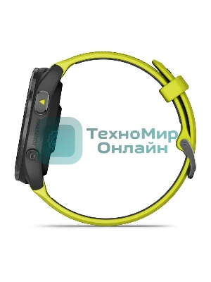 Смарт-часы Garmin Forerunner 965 черный, желто-черный ремешок 47мм