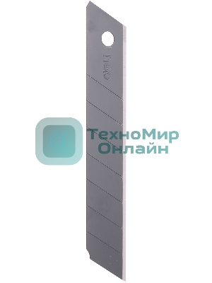 Лезвия Deli E78000 Expert, ширина лезвия 18 мм, сталь (упаковка: 10шт) пластиковая коробка